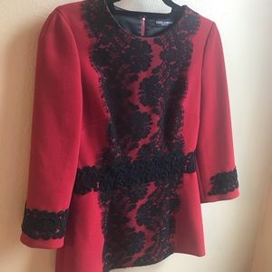 Dolce & Gabbana | Dress top w/ lace | EU 42 | EUC